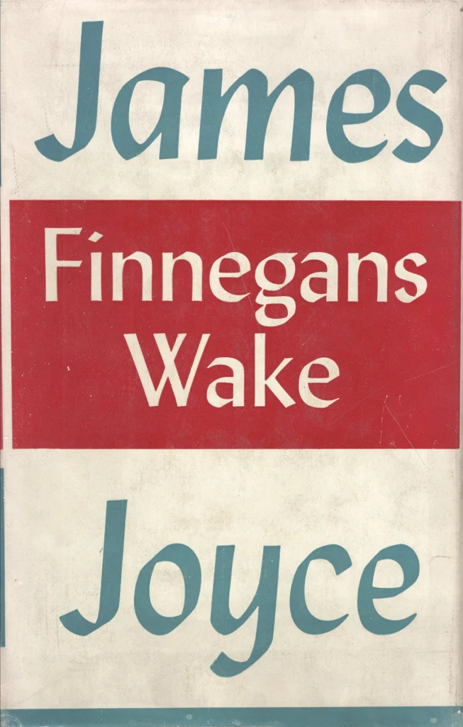 La copertina della prima edizione di Finnegans Wake (New York, Viking Press, 1939) > Museo Joyce