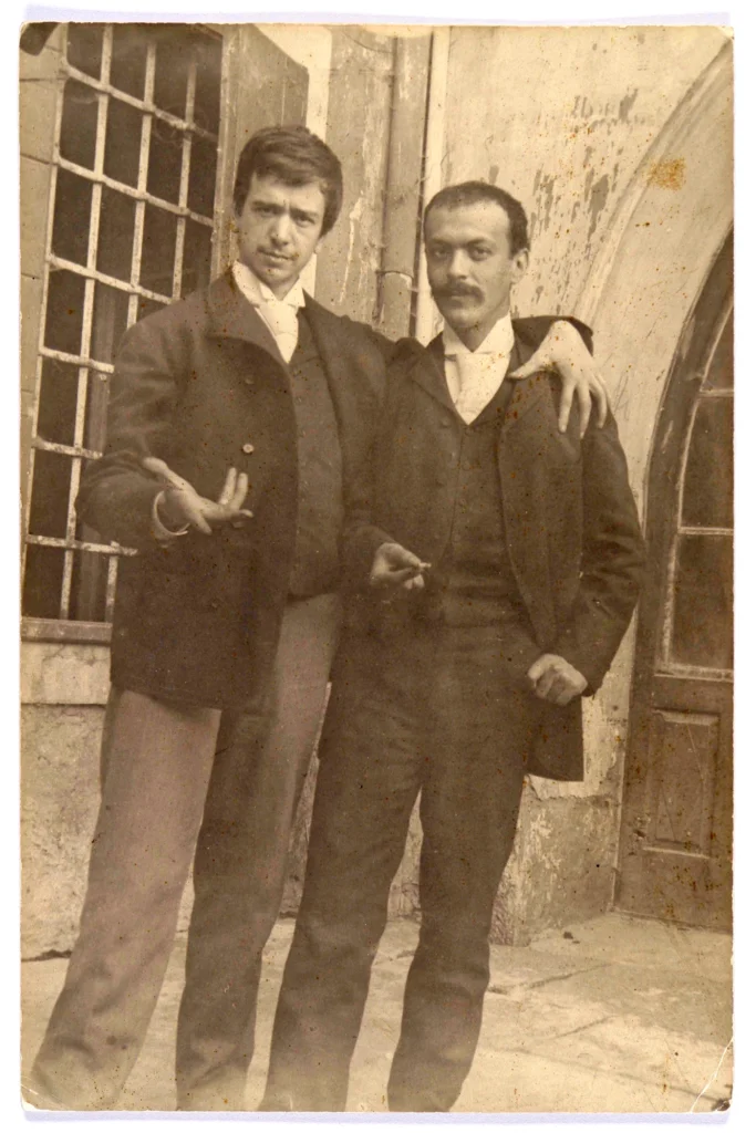 Umberto Veruda e Italo Svevo nel 1890 > MS – Fondo fotografico