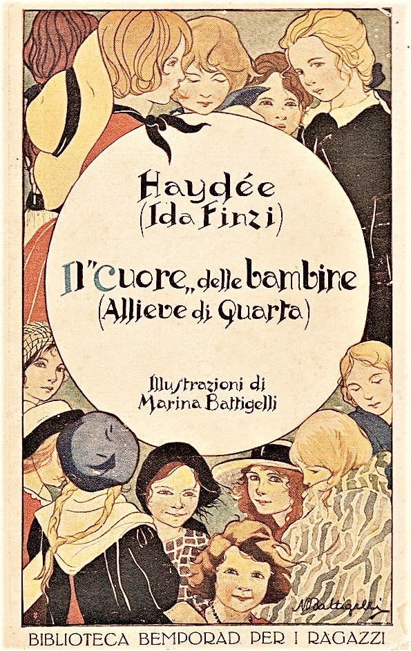 Haydee, Allieve di quarta. Il "Cuore" delle bambine, 1922 > coll. BC Hortis