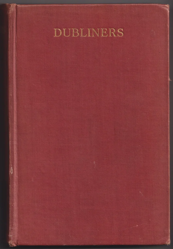 James Joyce, Dubliners, London, Grant Richars, 1914 > coll. Museo Svevo