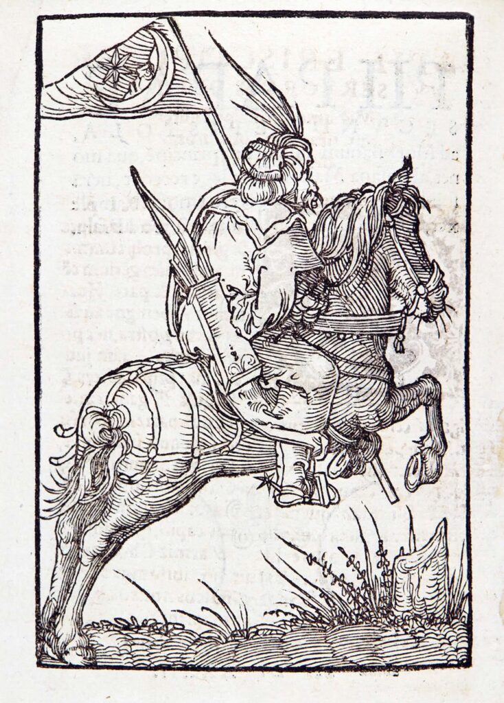 Pio II, Epistola a Maometto, 1532 - illustrazione coll. BC Hortis