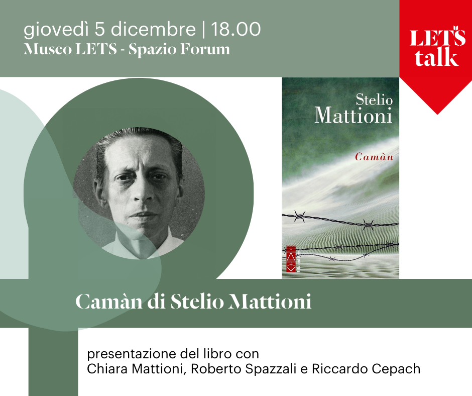 #LETStalk – presentazione del libro – Camàn di Stelio Mattioni