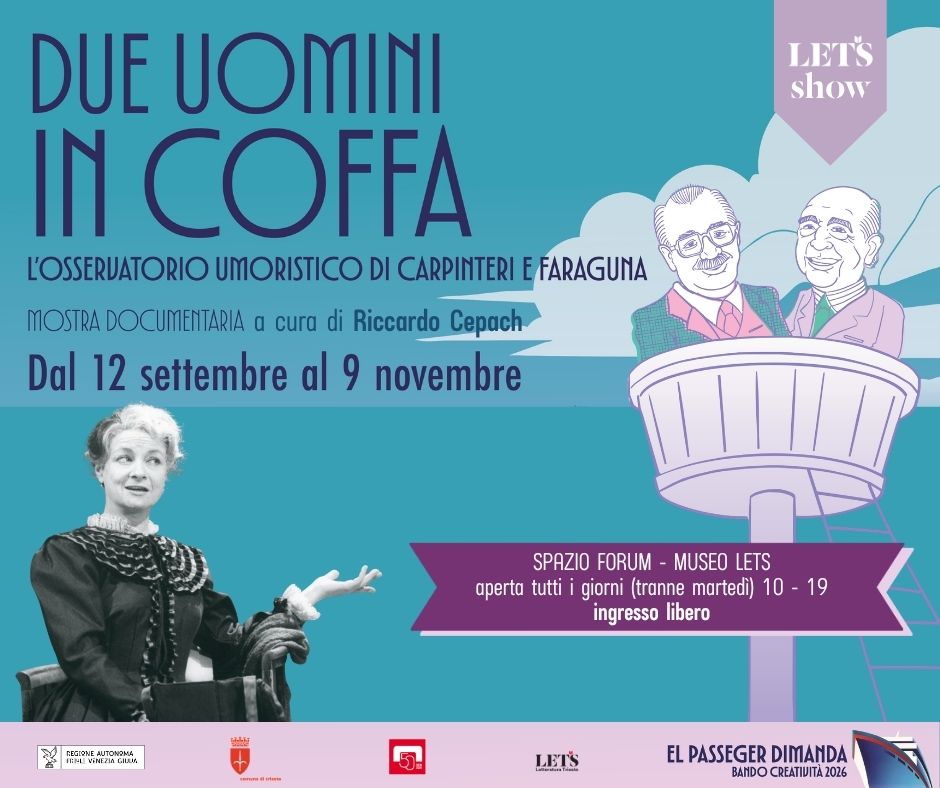 Due Uomini in coffa. L'osservatorio umoristico di Carpinteri e Faraguna.