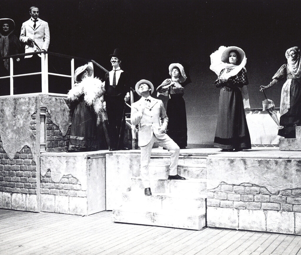 Noi delle vecchie province Foto di scena, Trieste, Politeama Rossetti, 1972 Civico Museo Teatrale Carlo Schmidl. Dono Ariella Reggio
