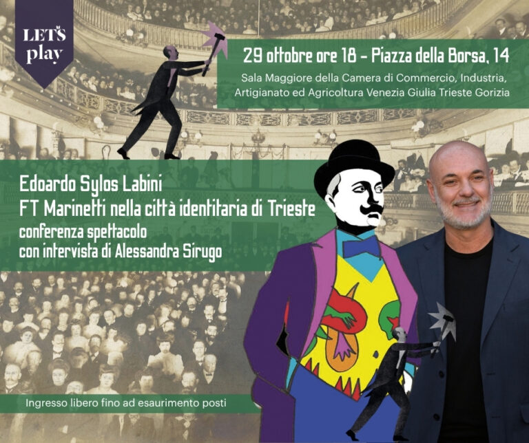 Edoardo Sylos Labini, FT Marinetti nella città identitaria di Trieste