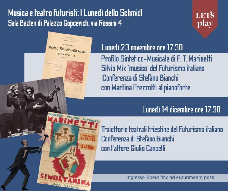 Musica e teatro futuristi: “I Lunedì dello Schmidl”